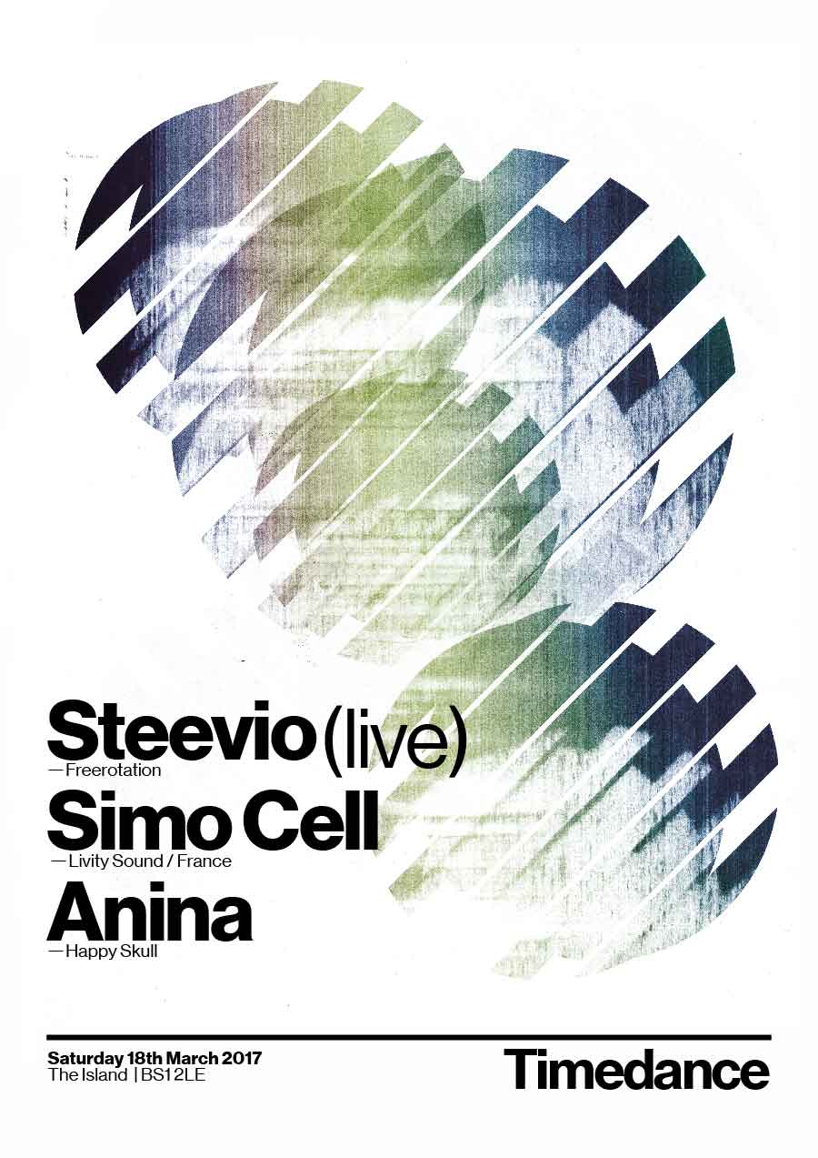 Poster: 18/03/2017 – Steevio (Live), Simo Cell, Anina