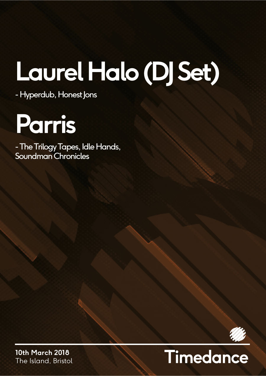 Poster: 10/03/2018 – Laurel Halo, Parris